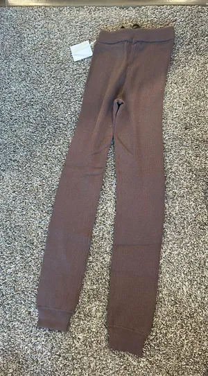 All the Ways Brown Knit Leggings Size XS thumbnail 2