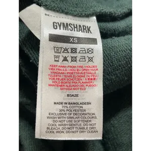 Gymshark Legacy Graphic Women's Green Yoga Workout Athletic Activewear Shorts XS thumbnail 5