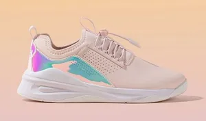 Clove pink &‎ iridescent nursing shoes sneakers unisex sizing thumbnail 1