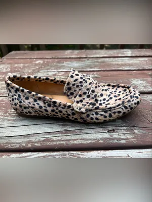 Born Women’s Cheetah Animal Print Slip On Loafers/Shoes, Casual Maximalist|Sz:7M thumbnail 3