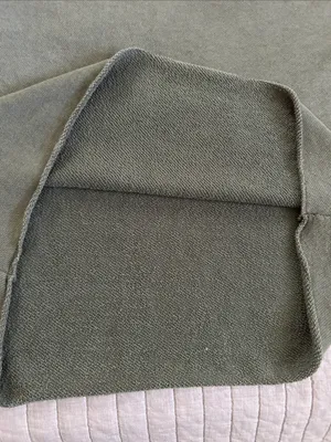 Aerie crew olive green comfy casual boxy light sweatshirt XS oversized thumbnail 3