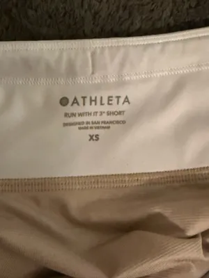 White Athleta Shorts thumbnail 3