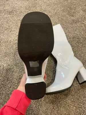 White High Gogo Boots Size 8 thumbnail 3