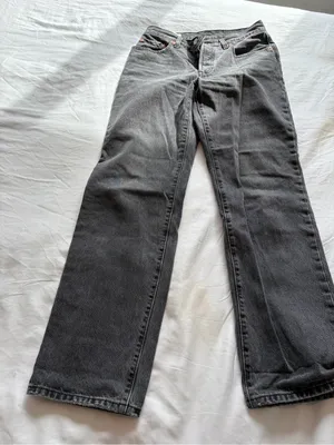 Levi's 501 Straight-Leg Jeans in Faded Black thumbnail 5