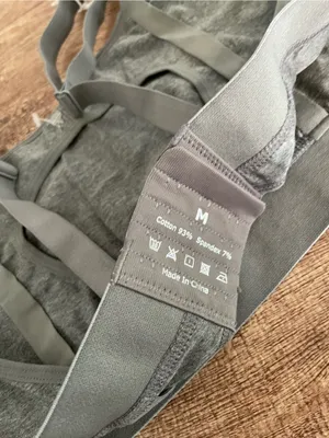 NWT Mom Cozy Heather Gray Pumping Bra Size Medium thumbnail 3