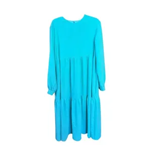 Shi Turquoise Balloon Dress Sz M NWT thumbnail 2