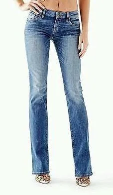 Mid Rise Bootcut Jeans thumbnail 1