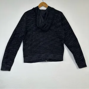 PINK Victoria's Secret Charcoal Hoodie with Logo thumbnail 3