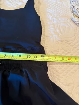 YPB sculptLUX Hybrid Flyaway Romper from Abercrombie & Fitch black women’s XS thumbnail 11