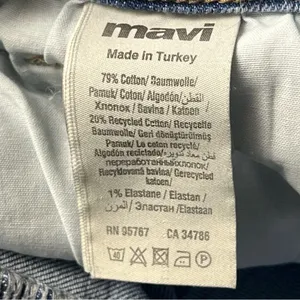 Mavi Barcelona High Rise Wide Leg Womens Size 31 Blue Denim Jean‎ *TINY FLAW thumbnail 3