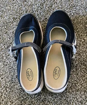 Ryka Blue Mary Jane shoes 9W thumbnail 1