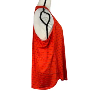 Avia X-Large (16-18) Tank Top Shadow Stripe Stretch Racerback Wicking Quick-Dry thumbnail 3