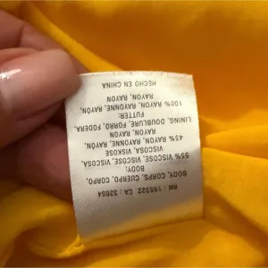 Anthropologie Larke Belle ruffle maxi dress in Marigold Women's sz. 2P thumbnail 8
