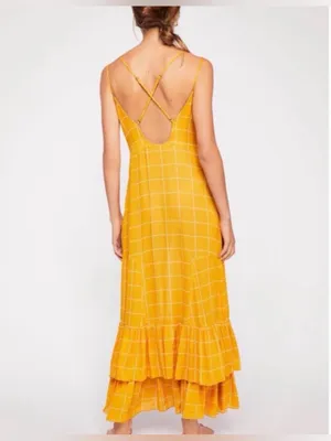 Free People | Check Me Out Maxi Slip Dress, large thumbnail 2