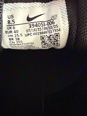 Nike Initiator Black Dark Smoke Grey Pink Spell Womens Running Shoes 8.5 thumbnail 5
