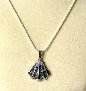 Sterling Silver Seashell Necklace thumbnail 6