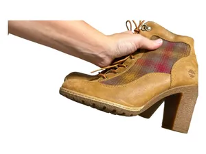 Timberland x Pendleton Glancy plaid heeled boots thumbnail 3
