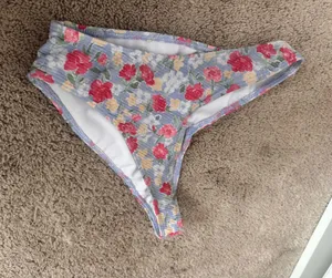 Hollister bikini bottoms floral thumbnail 1