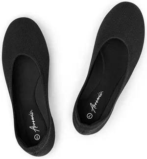 Black Slip On Flats NWT Size 7 thumbnail 1