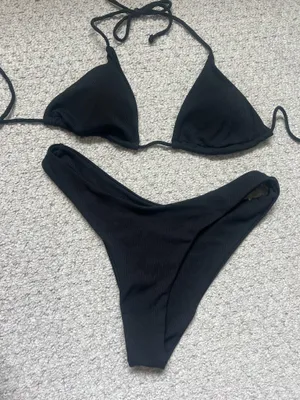 Shein Black Bikini Set thumbnail 1