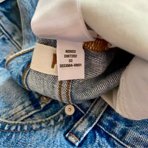 NWT 💙 Madewell 90s Low-Rise Straight Full Length Denim Jeans, Size 33, #N0652 thumbnail 15