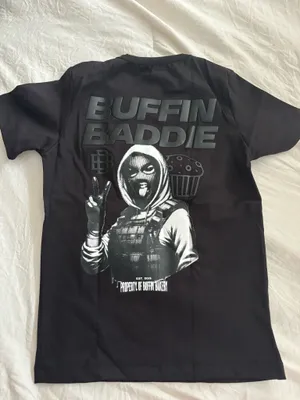 Hummusfit Gym Tee Black thumbnail 2