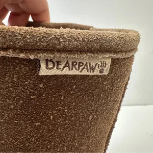 Bearpaw Emma Boots Womens Size 5 Suede Sheepskin Lined‎ Wool Blend Tan Brown thumbnail 6