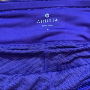 Athleta swagger tiered ruffle skort in purple size large thumbnail 3
