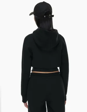 Aritzia TNA Cozy Fleece Perfect Shrunken Zip Hoodie thumbnail 3