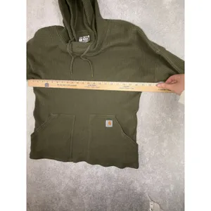 carhartt Women's Relaxed Fit Heavyweight Long-Sleeve Hooded‎ Thermal Shirt S thumbnail 6