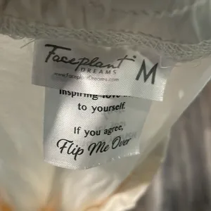 Faceplant Dreams Bamboo Pajama Pants - Ivory thumbnail 5