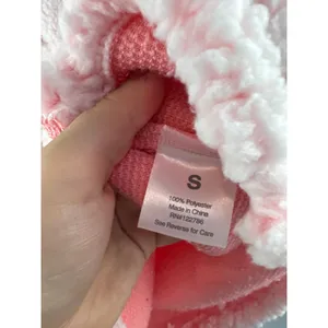 Women’s Blue Star Small Icy Pink Sherpa Pullover thumbnail 5