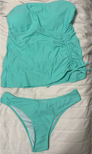 SHIEN tankini Green thumbnail 1
