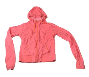 Lululemon size 6 street to studio pink Coral zip up Jacket yoga active athleisur thumbnail 1