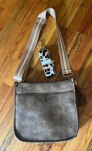 Crossbody Purse Tan Size none thumbnail 1