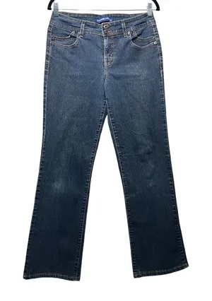 BandalinoBlu Denim Jeans Bootcut‎ Dark Wash Comfort Stretch Women's Size 6 thumbnail 1