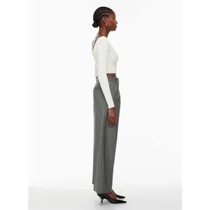 Aritzia ✨Babaton Sculpt Knit Scoopneck White Longsleeve Sz Small Top✨ thumbnail 3