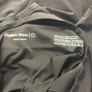 Outdoor Voices The Exercise Dress Black thumbnail 9