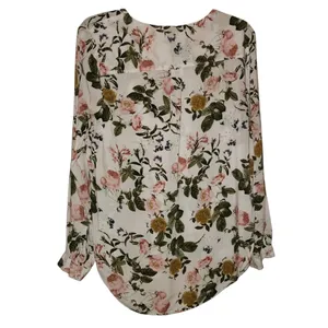 Brina & Em Long Sleeve Floral Blouse Size Medium thumbnail 2