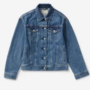 Everlane Trucker Blue Denim Jean Jacket S thumbnail 5