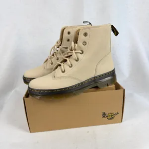 Dr. Martens Charlee Chukka Boots Parchment Beige Milled Nubuck Women US‎ 10 UK 8 thumbnail 2