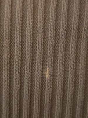 Babaton Ribbed Polo Sweater in Taupe Large thumbnail 5