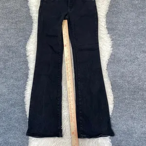 Wild Fable Low Rise Flare Black Denim Jeans Y2k Grunge Alt Mallgoth Rocker thumbnail 5