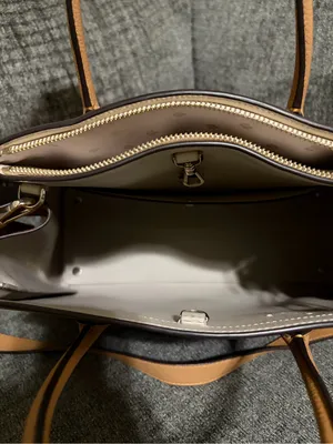 Kate Spade Bungalow Large Satchel - Tan Leather with Dust Bag thumbnail 8