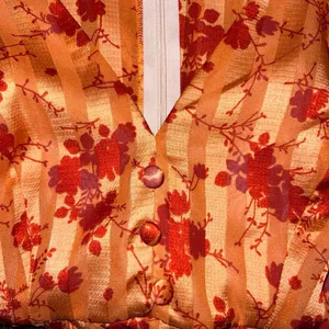 ASOS Orange floral maxi dress. thumbnail 4