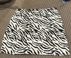 SheIn Zebra Mini Skirt thumbnail 2