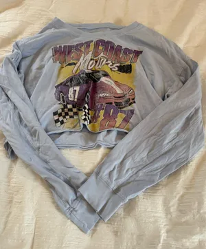 The OG Tee Aeropostale Collection Crop Boyfriend Tee Medium thumbnail 1