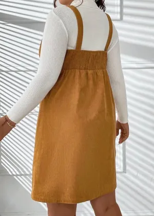 SheIn Corduroy Fall Dress thumbnail 2