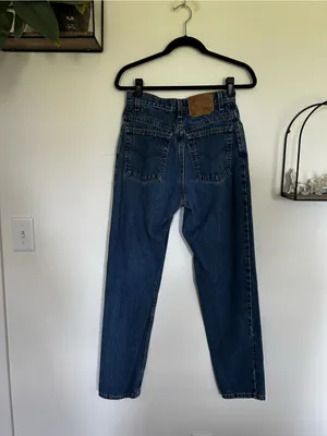 Vintage Levi’s 1999 90’s 550 Relaxed Fit Tapered Leg Size 8‎ Regular thumbnail 2