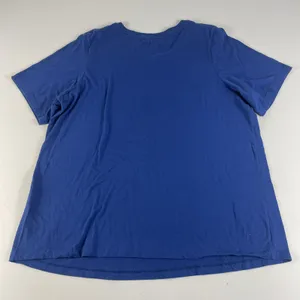 New York NY Giants T Shirt Graphic Tee Short Sleeve NFL Apparel 3XL Blue Women's thumbnail 5